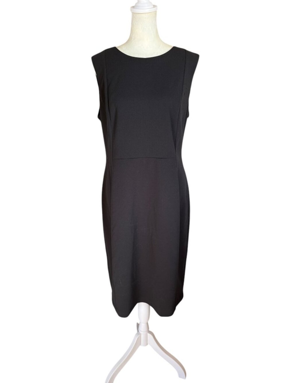 Calvin Klein women's black sleeveless sheath dress size 14